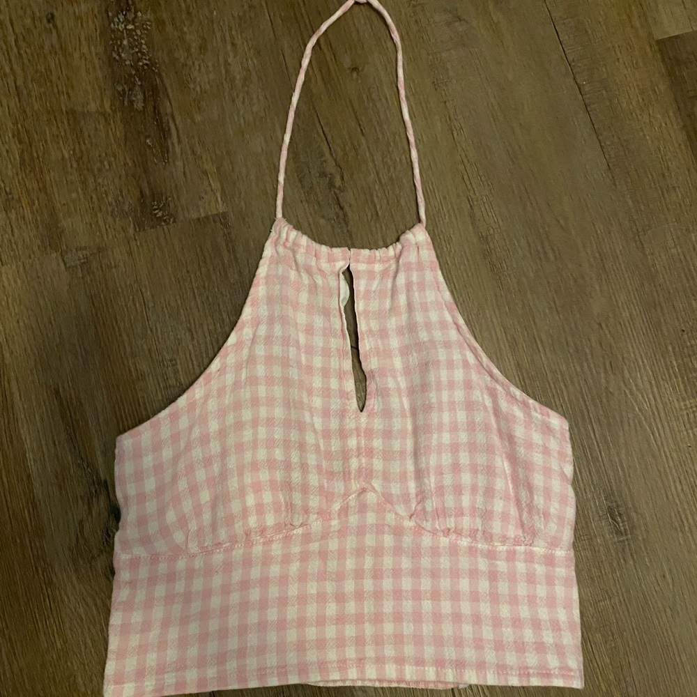 Hollister Pink Textured Knit Top